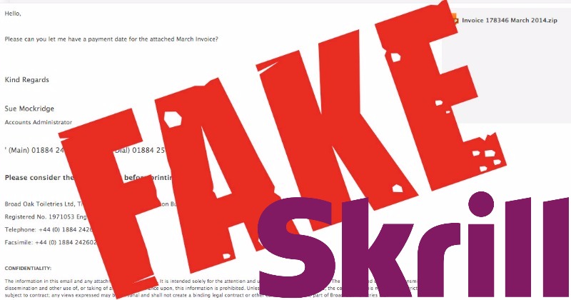Fake Skrill