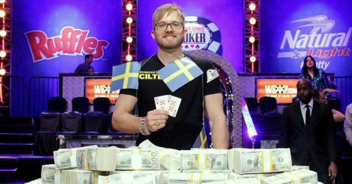 Martin Jacobson WSOP