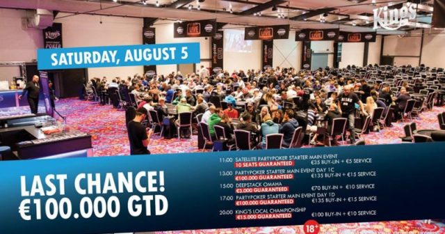 German Poker Championship Starter Event – Kondraszuk wysoko przed dniem drugim