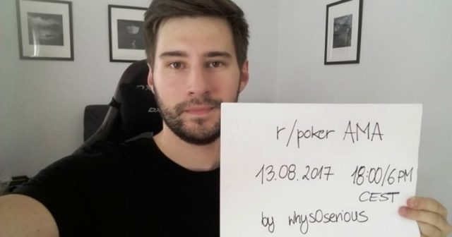 Polski trener mindsetu whys0serious odpowie na Wasze pytania na Reddit
