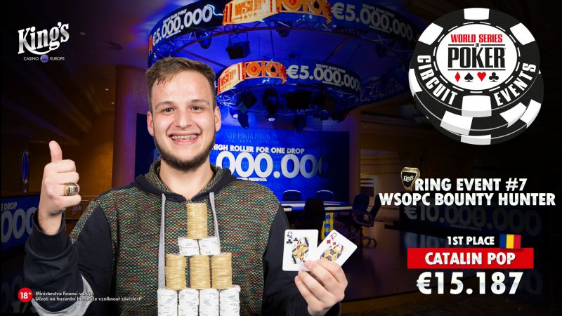 WSOP-C Rozvadov Catalin Pop