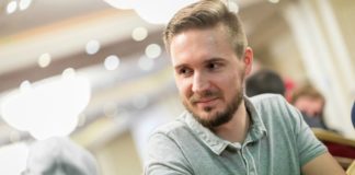 Unibet Open Bukareszt: Poznaliśmy finalistów Main Eventu, Bartłomiej Gorzołka w kasie Bartłomiej Gorzołka - Unibet Open Bukareszt