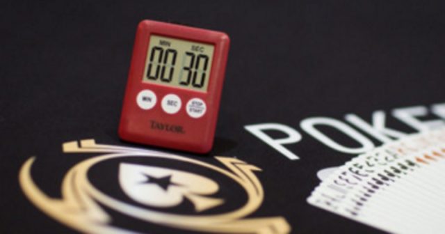 PokerStars redukuje czas na podjęcie decyzji w grach cash na mikrostawkach