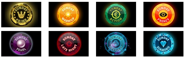 Winner Poker Sunday Line-up