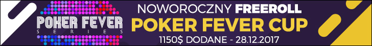 baner Freeroll Noworoczny Poker Fever