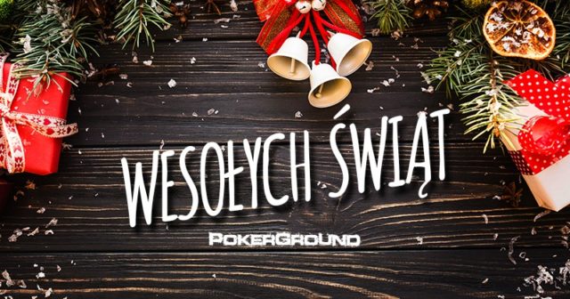 Wesołych Świąt Bożego Narodzenia życzy Redakcja PokerGround!