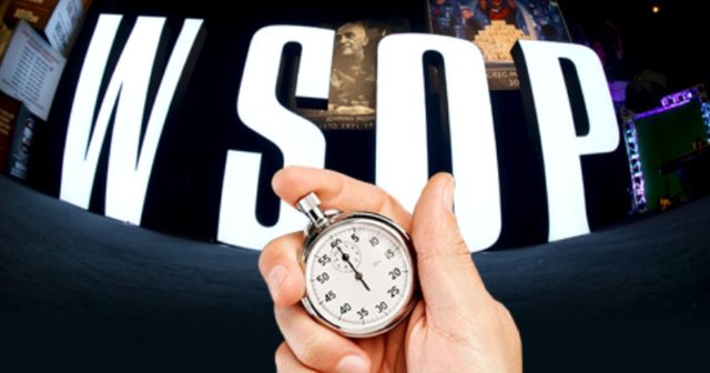 Sprawdź gdzie tym roku WSOP wprowadzi zegary oraz big blind ante