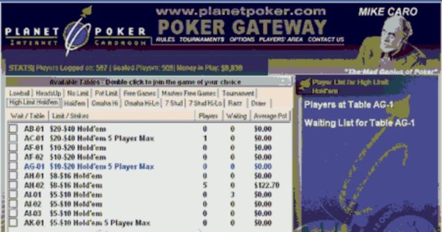 Poker online skończył 20 lat!
