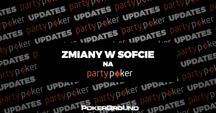 PartyPoker zmiany w oprogramowaniu