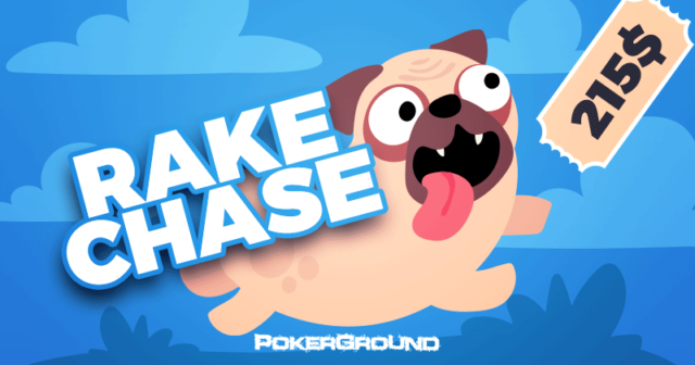 Rake Chase PG – zdobądź bilet wart 215$ do Main Eventu 1M$ Gtd KO Series!