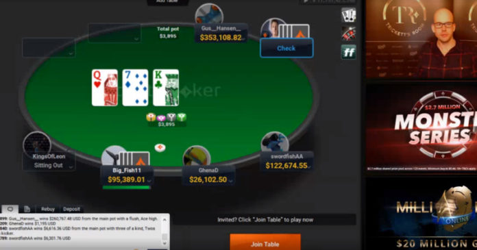 Gus Hansen na PartyPoker