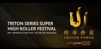 PartyPoker LIVE sponsorem Triton Super High Roller Series! poker