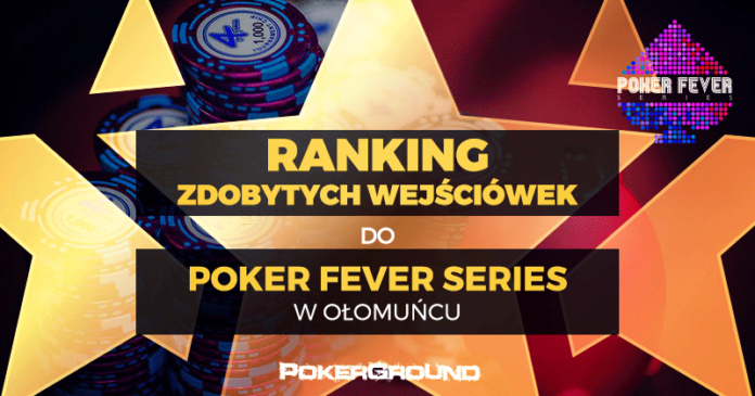 Ranking zdobytych wejściówek - Poker Fever Series (lipiec 2018) Ranking zdobytych wejściówek - Poker Fever Series (lipiec 2018)