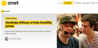 „Zarabiają miliony, w kraju łamaliby prawo” – Onet o pokerzystach O pokerze na Onecie
