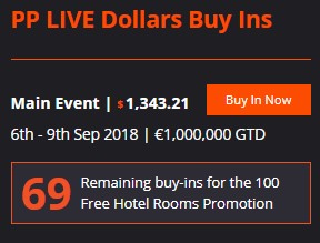 Irish Poker Masters - PP LIVE Dollars