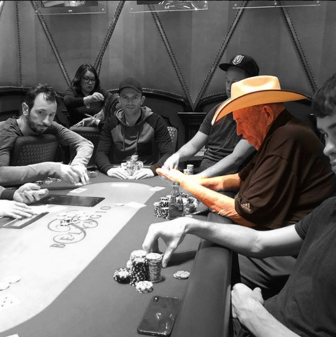 Doyle Brunson w Bobby's Room - lato 2018