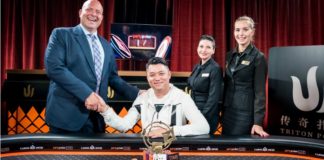 MILLIONS Rosja: Ivan Leow zwyciężył w Super High Rollerze Triton Poker (1.134.000$) Ivan Leow - Triton Poker SHR