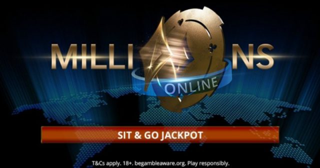 MILLIONS Online Sit&Go Jackpot – włącz się do gry o część z 20.000.000$