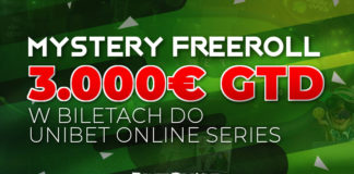Mystery Freeroll – DARMOWE turnieje z biletami do Unibet Online Series! Unibet Mystery Freeroll