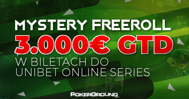Mystery Freeroll – DARMOWE turnieje z biletami do Unibet Online Series!