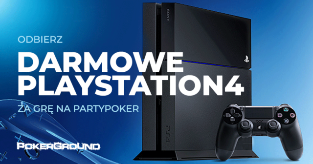 Jak odebrać darmowe PlayStation 4 za grę na PartyPoker?
