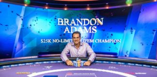 Poker Masters 2018: Zwycięstwo i kolejny stół finałowy dla Brandona Adamsa! Brandon Adams - Poker Masters 2018