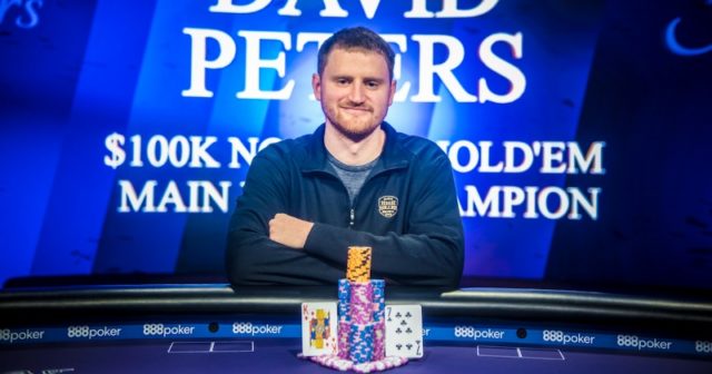 David Peters - Poker Masters 2018