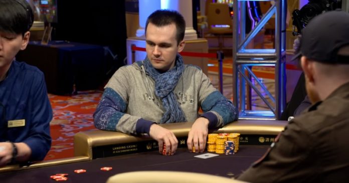 Mikita Badziakouski- Triton poker