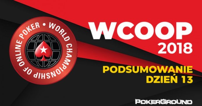 WCOOP raport - dzień 13