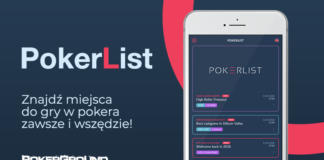 PokerList: Znajdź miejsce do gry w pokera zawsze i wszędzie!