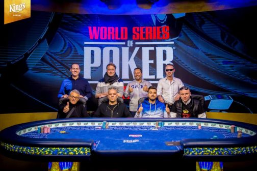 Stół finałowy Colossusa - WSOP Europe