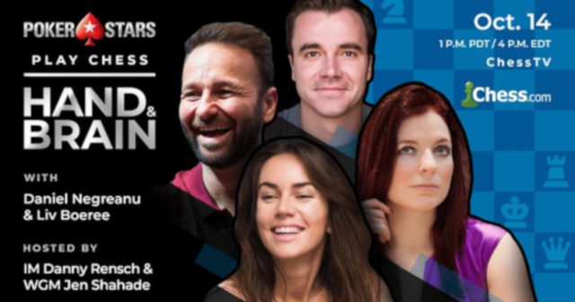 Liv Boeree i Daniel Negreanu w ciekawym evencie pokerowo-szachowym. Transmisja na Twitchu!