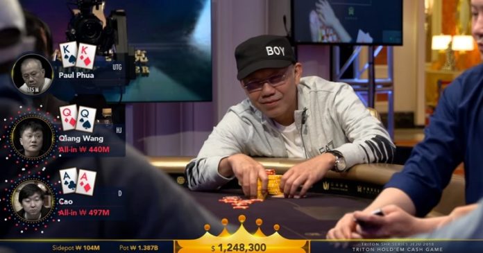 Triton Poker- Paul Phua poker