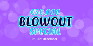 50.000€ Blowout Special na platformie Betsson – zakwalifikujcie się za 0,11€!