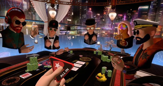 PokerStars VR jest już do ściągnięcia. Poker online wkracza w nowy wymiar