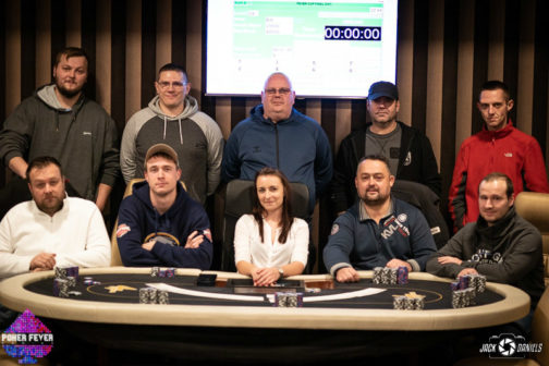 Stół finałowy Poker Fever Cup VIII