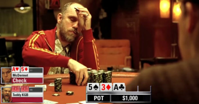 Rozdania z pokerowych filmów