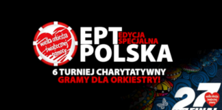 EPT Polska – Edycja Specjalna: Pokerzyści ponownie zagrają dla WOŚP EPT Polska - Artur Górczyński