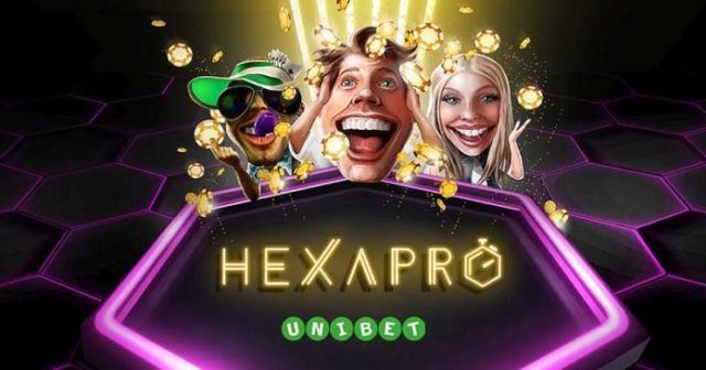 Styczeń na Unibet: Większe szanse na 100.000€ w HexaPro Jackpot Manii