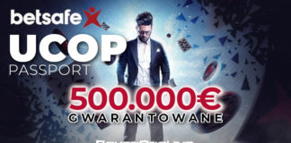 UCOP Betsafe: 500.000€ gwarantowane w serii MTT. Świetne promocje towarzyszące! UCOP PG