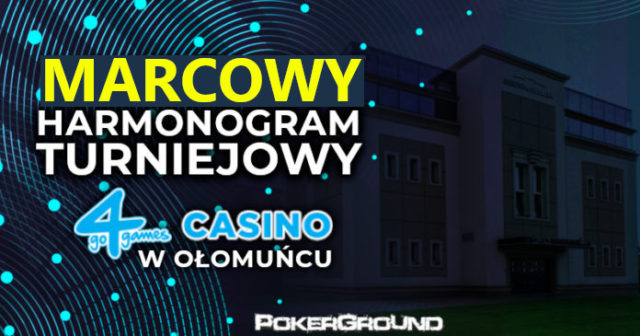 Ponad 11.000.000 CZK GTD w marcowych turniejach w Go4Games w Ołomuńcu