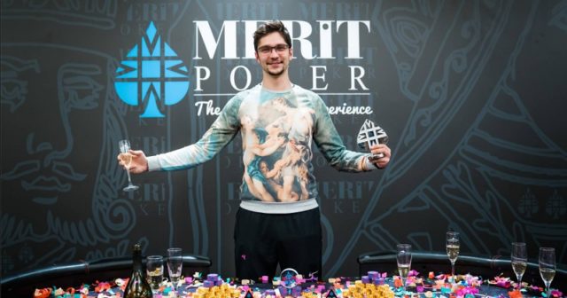 Jakub Michalak wygrywa High Rollera Merit Poker Top Guns!