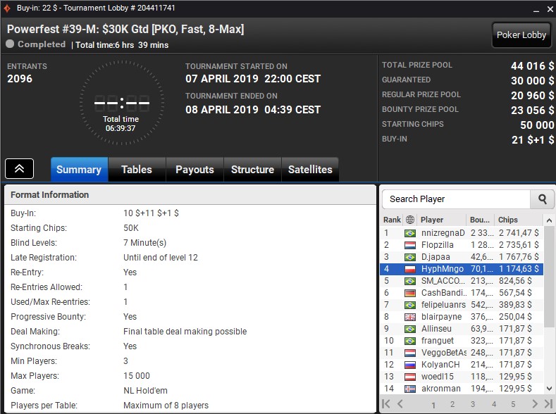 Powerfest 39-M HyphMngo