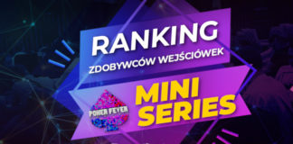 Ranking zdobytych wejściówek Poker Fever MINI Series – stan na 23.04.2019 r. Ranking Poker Fever MINI Series