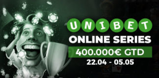 Unibet Online Series: 22 kwietnia rusza dwutygodniowy festiwal MTT (400.000€) Unibet Online Series - kwiecień 2019