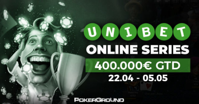 Unibet Online Series: 22 kwietnia rusza dwutygodniowy festiwal MTT (400.000€)