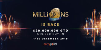 MILLIONS Online: Ponownie zagramy o 20 mln$ w największym turnieju online MILLIONS Online 2019