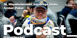 Podcast PokerGround #26 (nagranie): Gościem był współwłaściciel legalnego klubu Amber Poker poker