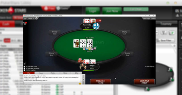 PokerStars testuje nową funkcję „All In Cash Out”