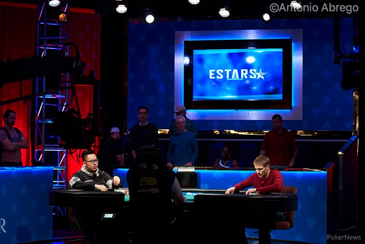 Heads-up ©Antonio Abrego/WSOP/Pokernews